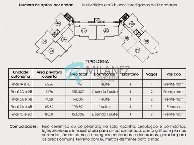 #AP0599 - Apartamento para Venda em Guarujá - SP - 2